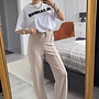 Broek Just A Perfect Comfy Pants Beige