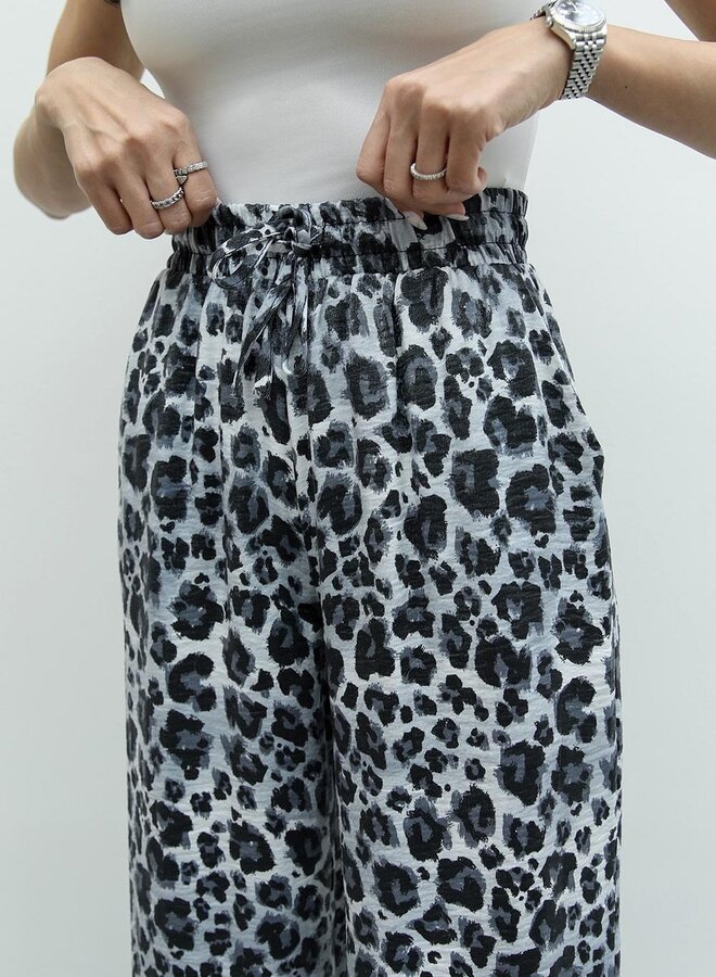 The Perfect Leopard Pants Grijs