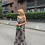 Maxi Jurk Leopard Satin