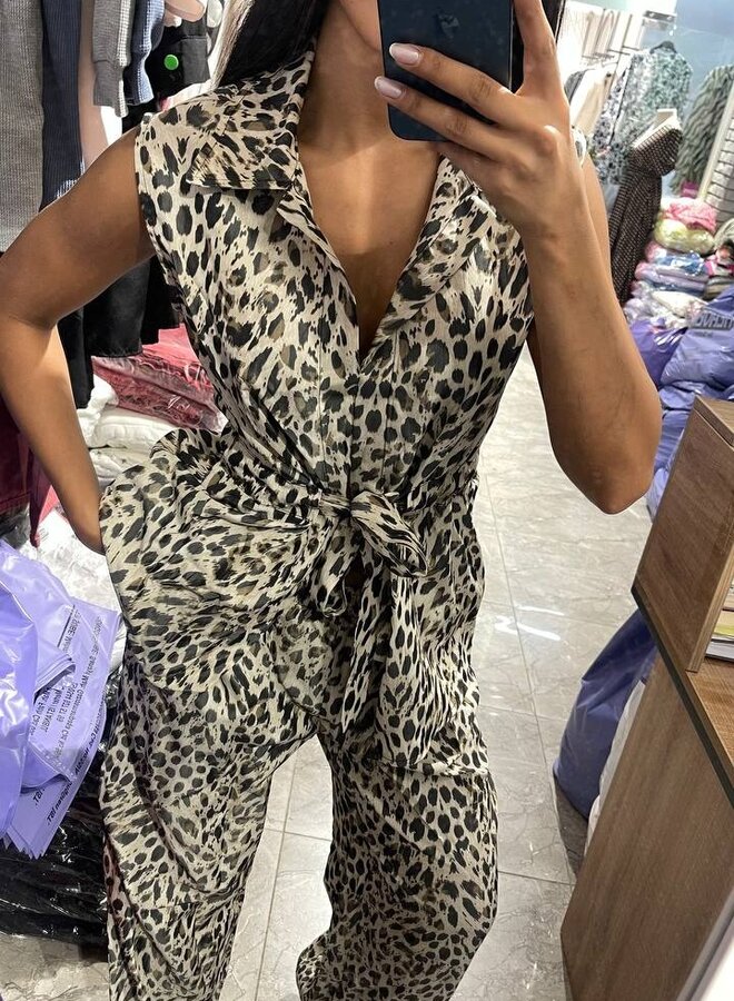 2 Delige Set Leopard Summer