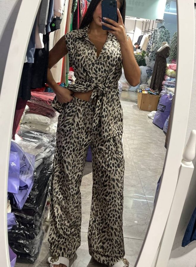 2 Delige Set Leopard Summer