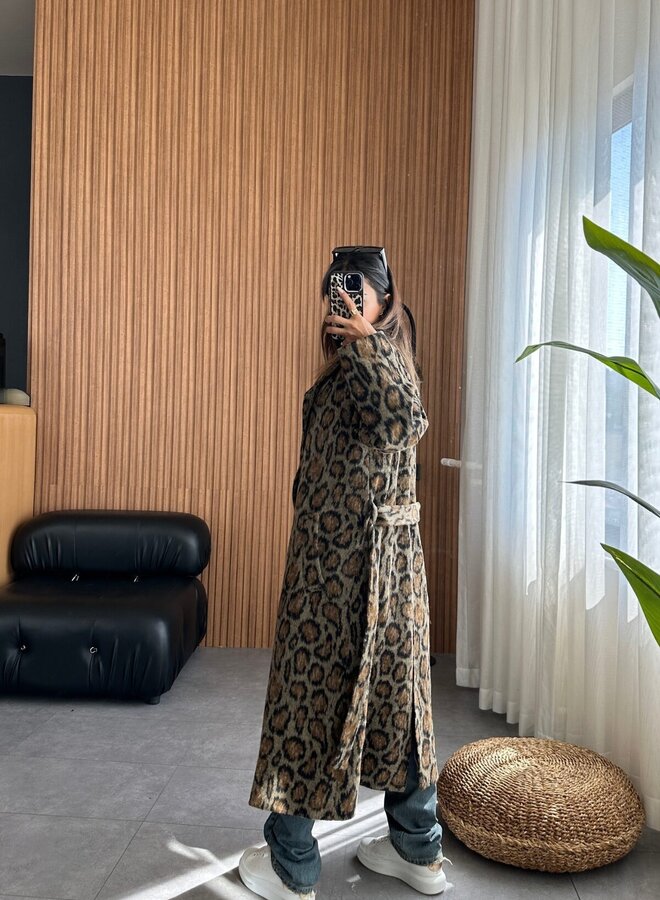 Mantel Jas  Leopard