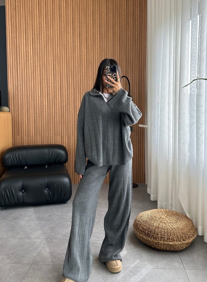 2 Delige Set Manou Grey
