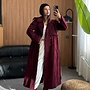 Trenchcoat Soft Suède Burgundy