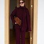 3-Delige Knitted Cozy Set Burgundy