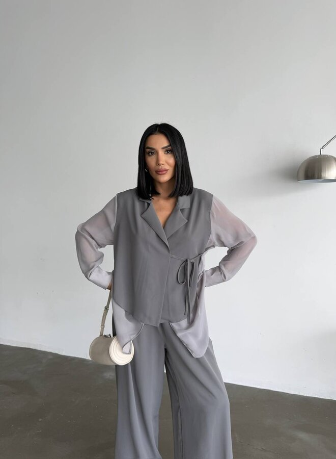 2 Delige Set Victoria Grijs