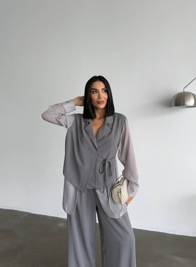 2 Delige Set Victoria Grijs