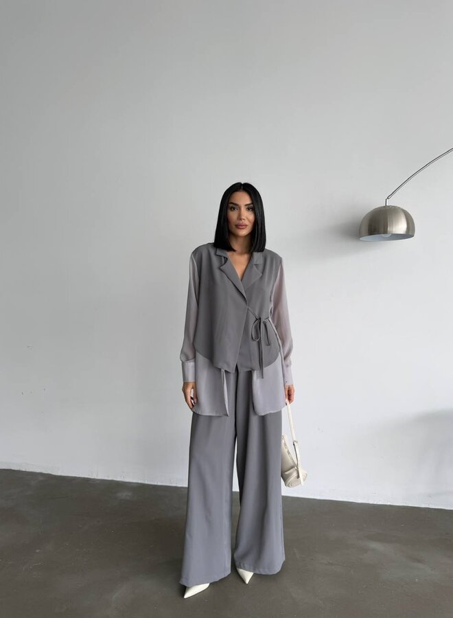 2 Delige Set Victoria Grijs