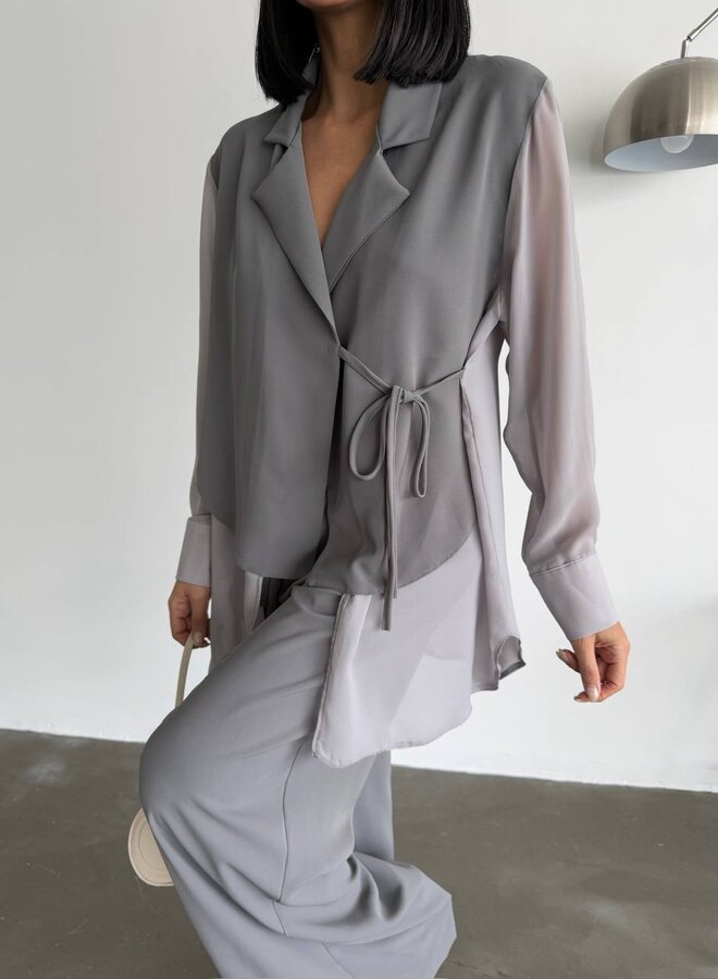 2 Delige Set Victoria Grijs