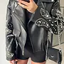 Biker Jack Rebellious Stones Zwart