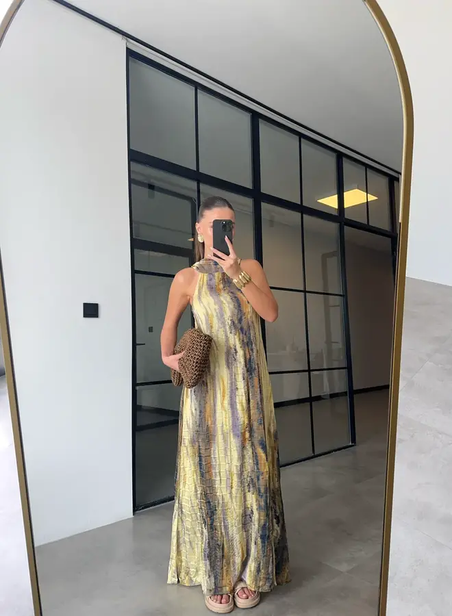 Maxi Jurk Madagaskar