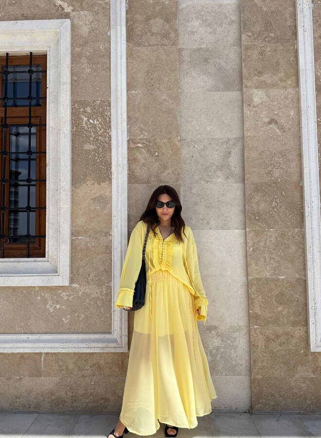 2 Delige Set Viral Yellow