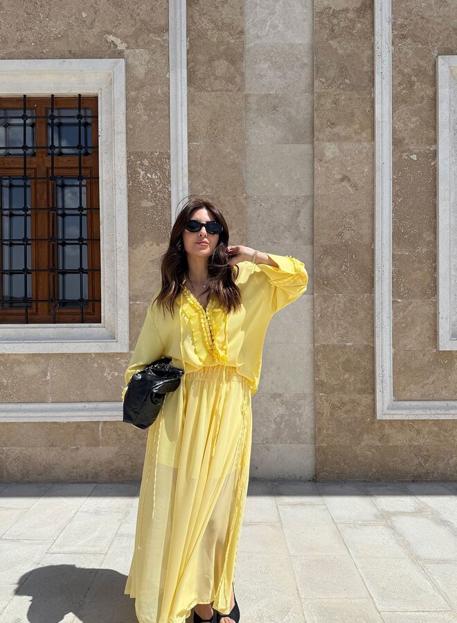 2 Delige Set Viral Yellow