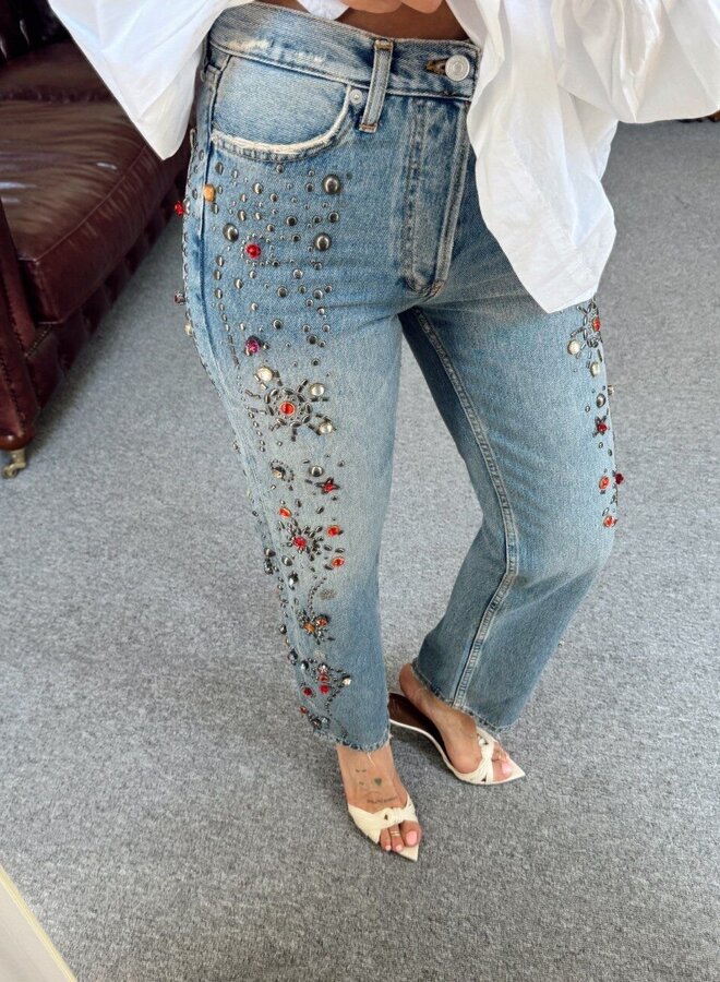 Jeans Festive Stones