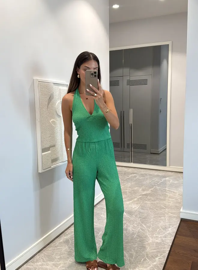 Set Halter Grace Groen
