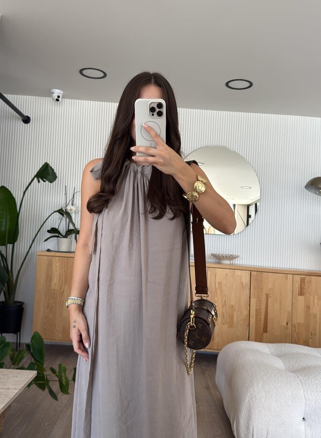 Maxi Jurk Mikaela Beige