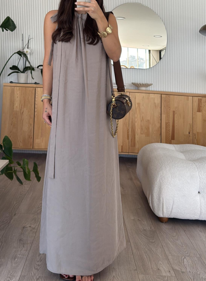 Maxi Jurk Mikaela Beige