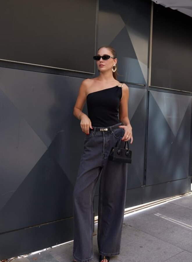 Jeans Charlie Antraciet