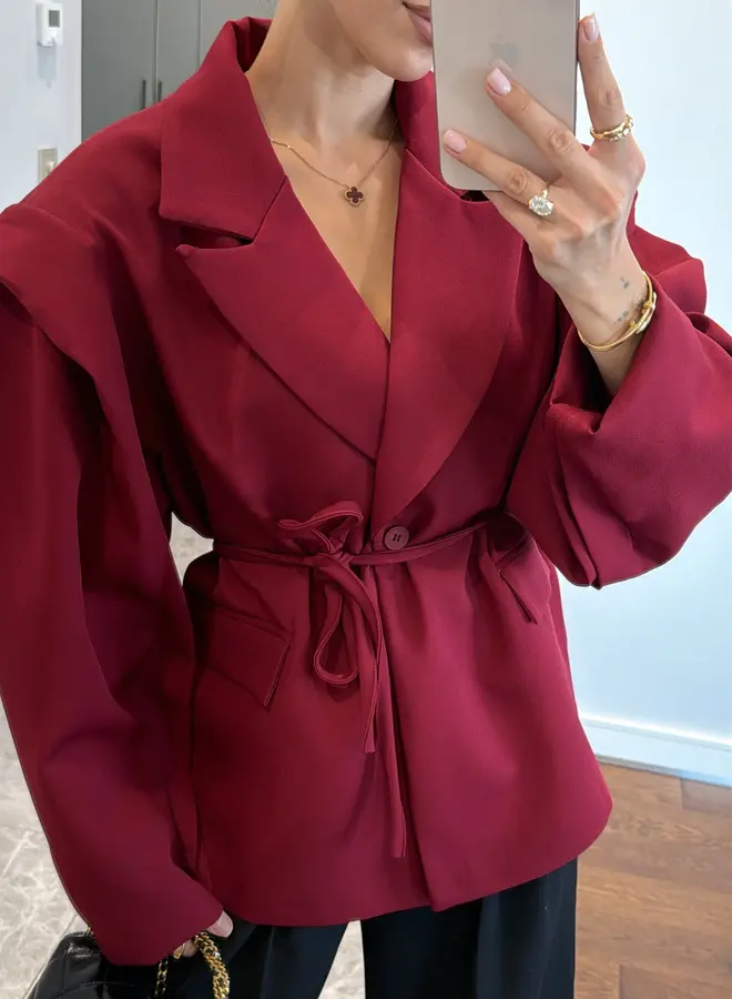 Blazer Jasje Kate Burgundy