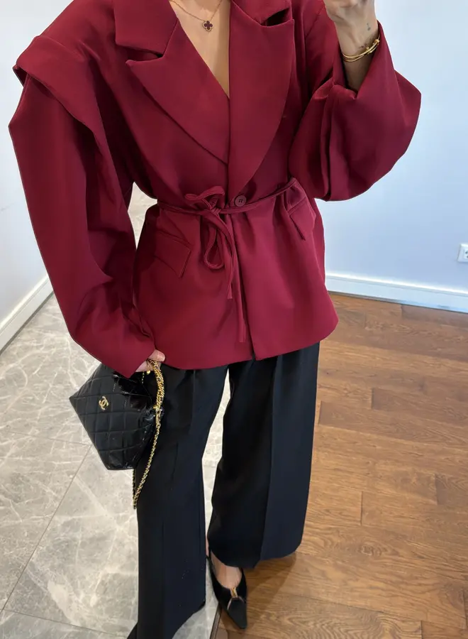 Blazer Jasje Kate Burgundy