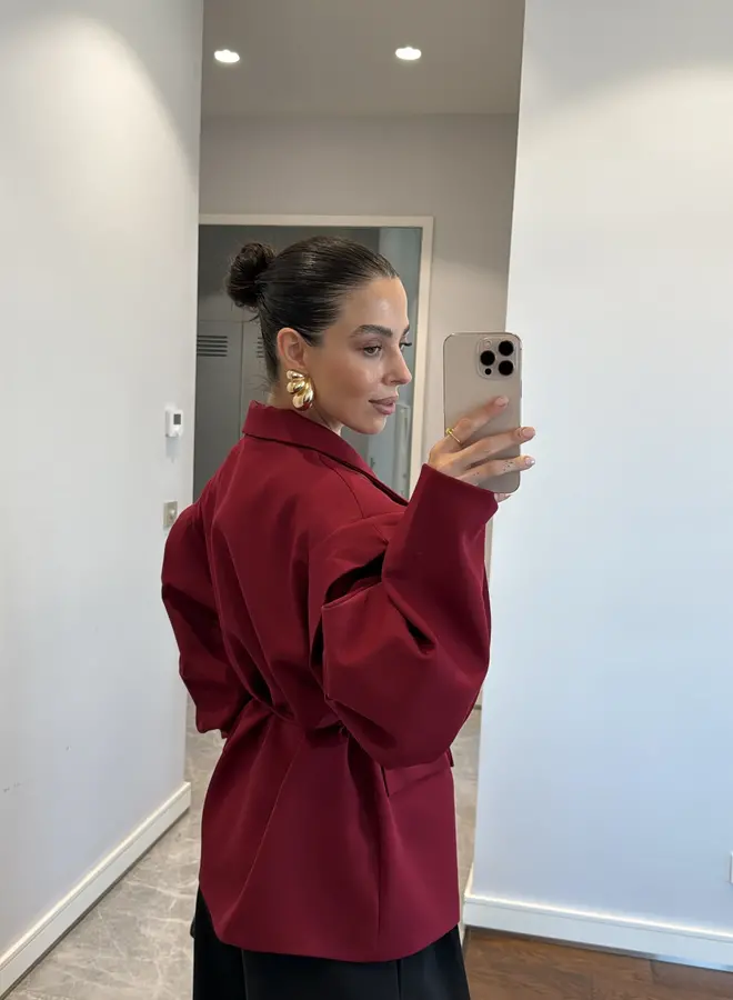 Blazer Jasje Kate Burgundy