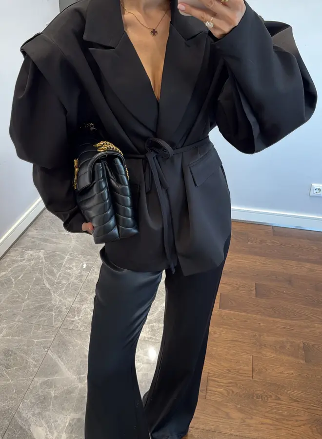 Blazer Jasje Kate Zwart