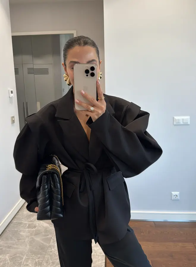 Blazer Jasje Kate Zwart