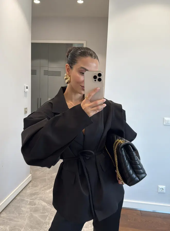 Blazer Jasje Kate Zwart