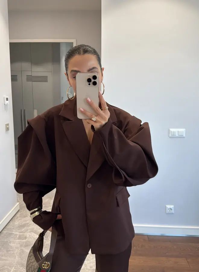 Blazer Jasje Kate Bruin