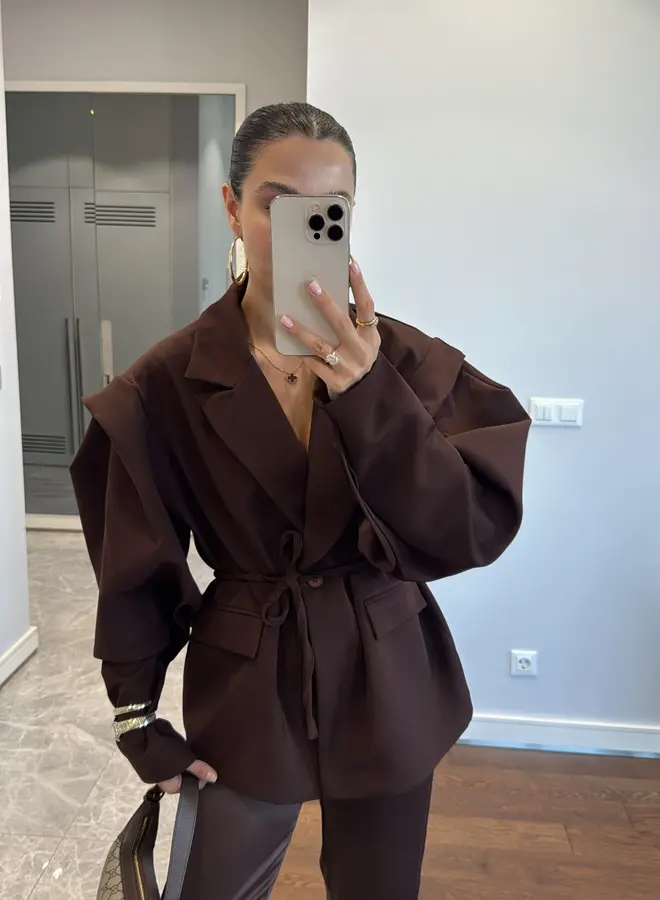 Blazer Jasje Kate Bruin
