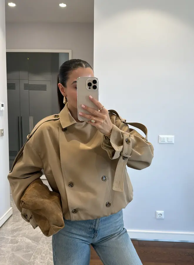 Halflange Trenchcoat Saint-Germain
