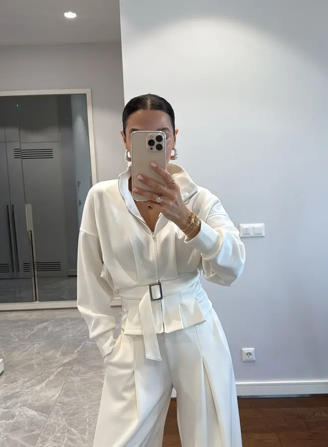 2 Delige Set Gabriella Off White