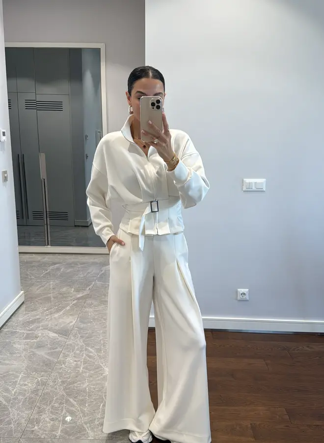 2 Delige Set Gabriella Off White