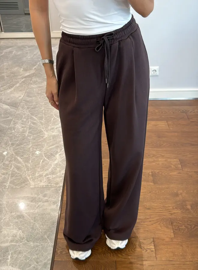 Comfy Pants Donker Bruin