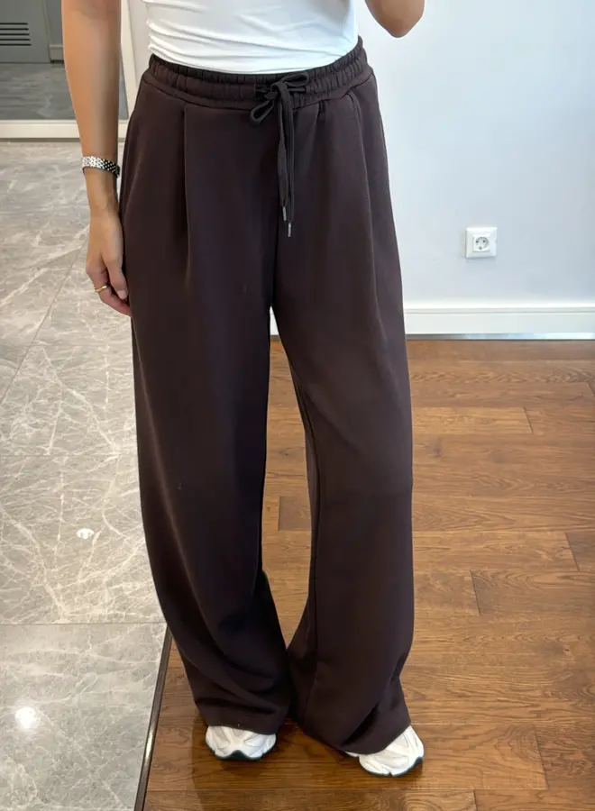 Comfy Pants Donker Bruin
