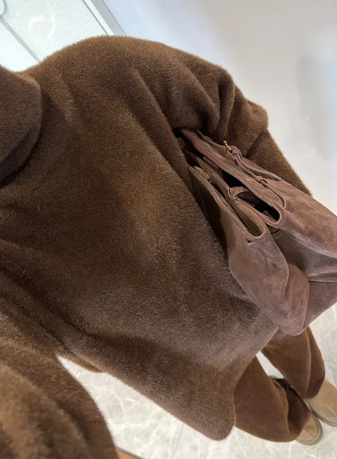 2 Delige Set Soft Elegance  Bruin