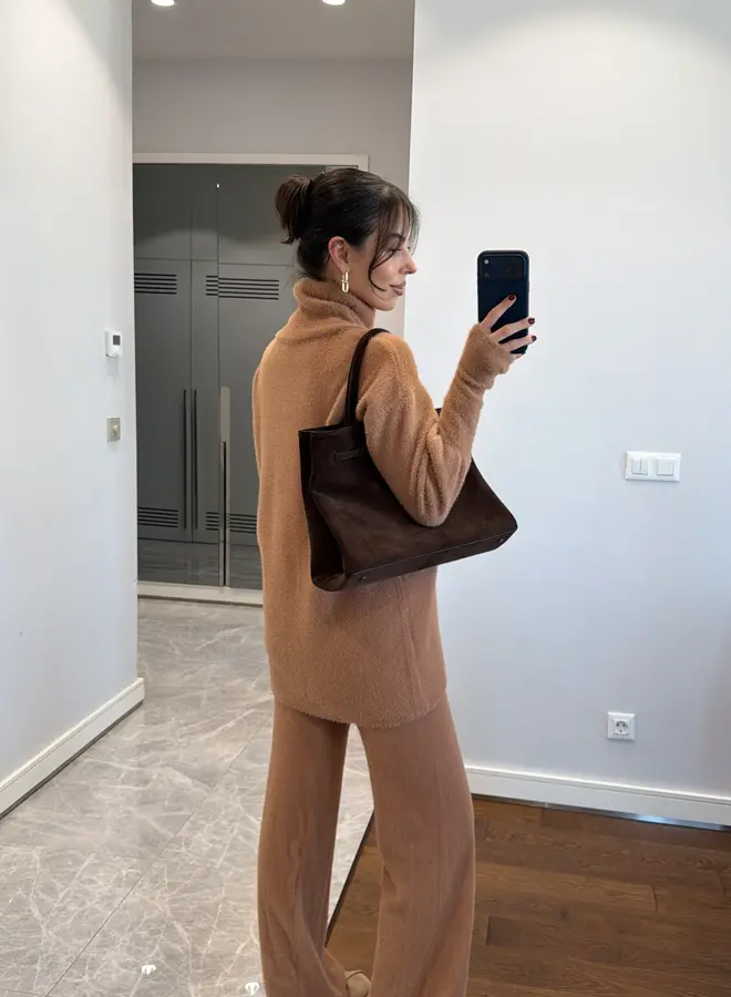 2 Delige Set Soft Elegance Camel