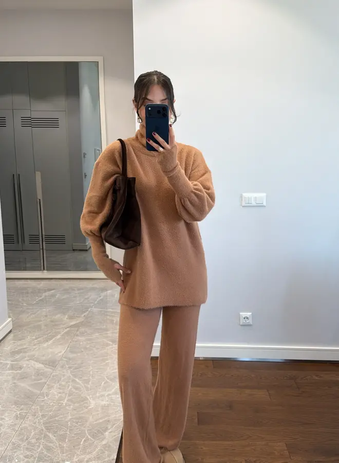 2 Delige Set Soft Elegance Camel