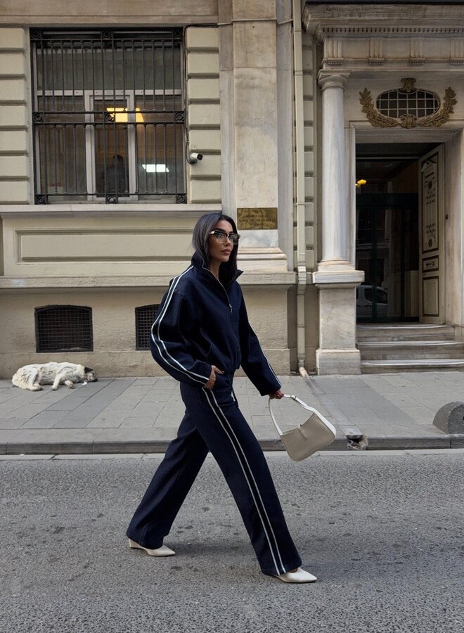2 Delige Denim Track Suit