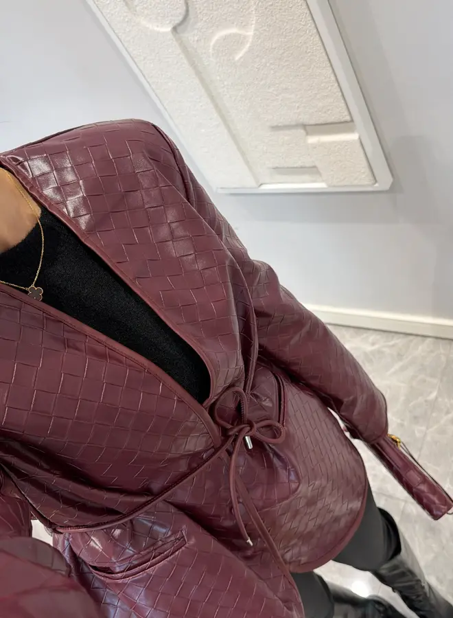 Blazer / Jasje Burgundy Love