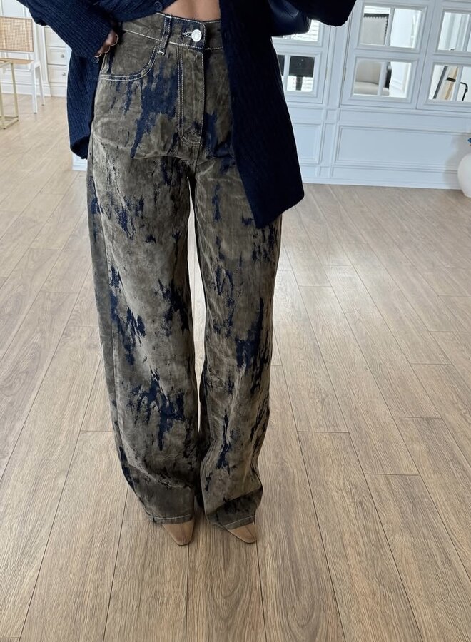 Jeans Velvet Details
