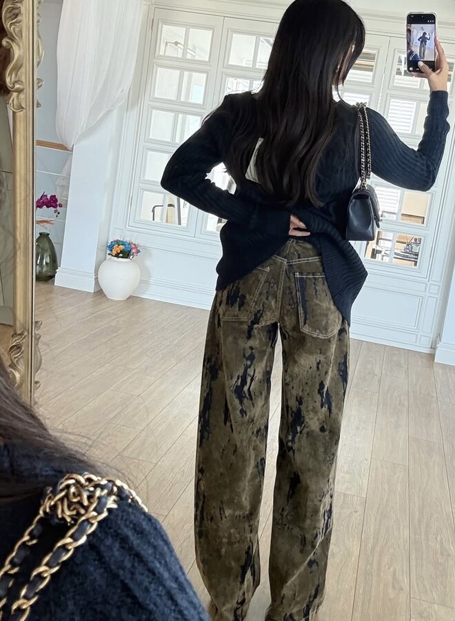 Jeans Velvet Details