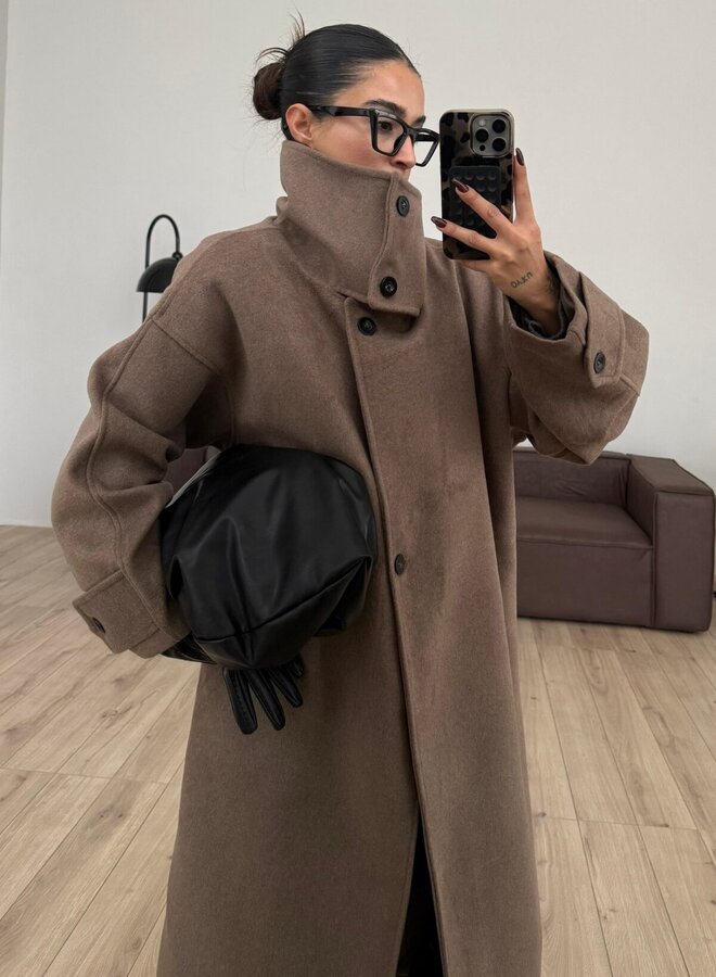 Lange Mantel Jas Olivia