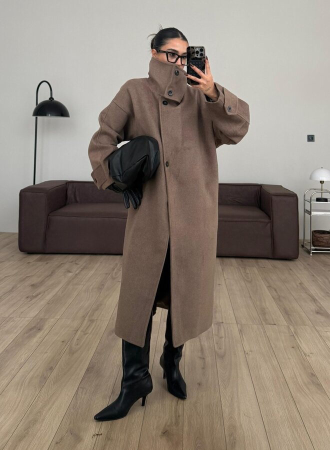 Lange Mantel Jas Olivia