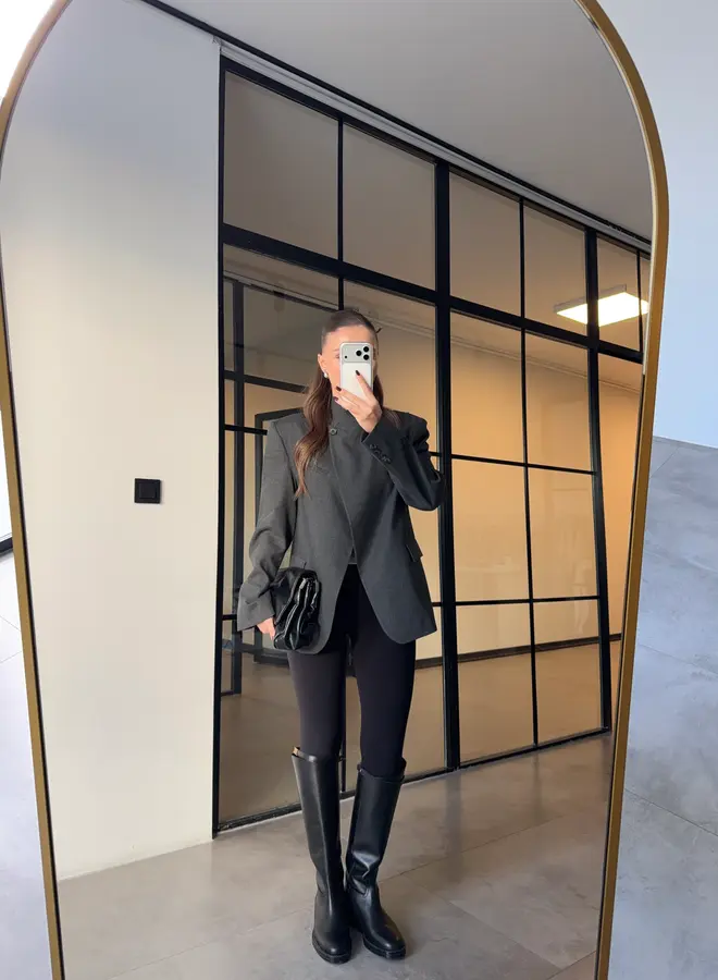 Blazer / Colbert  Side Down Antraciet