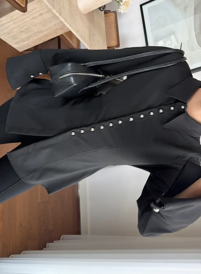 Blouse Signature Tailored Zwart