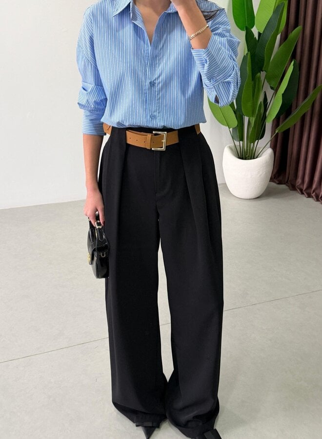 Pantalon Elegant Fit Zwart