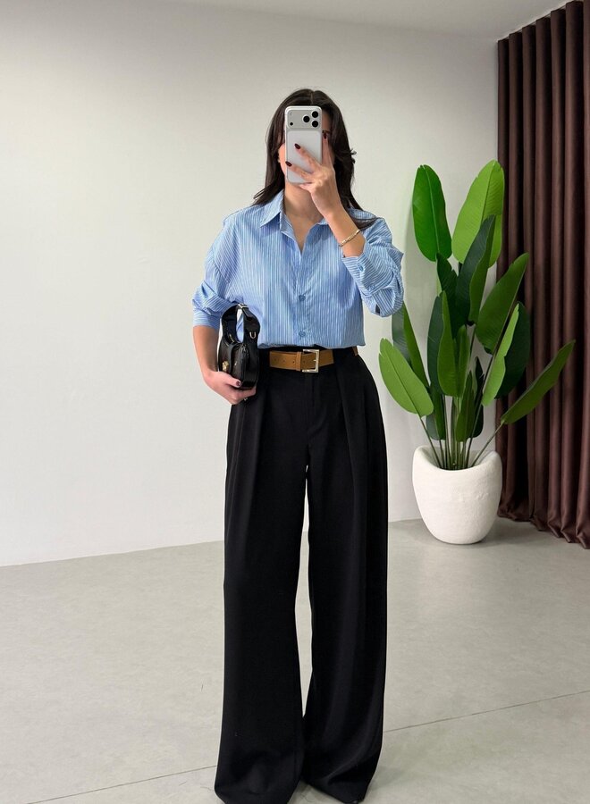 Pantalon Elegant Fit Zwart