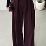 Pantalon Elegant Fit Burgundy