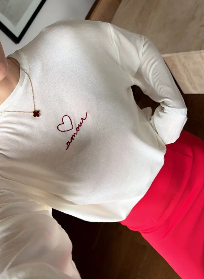 Long Sleeve Top Amour